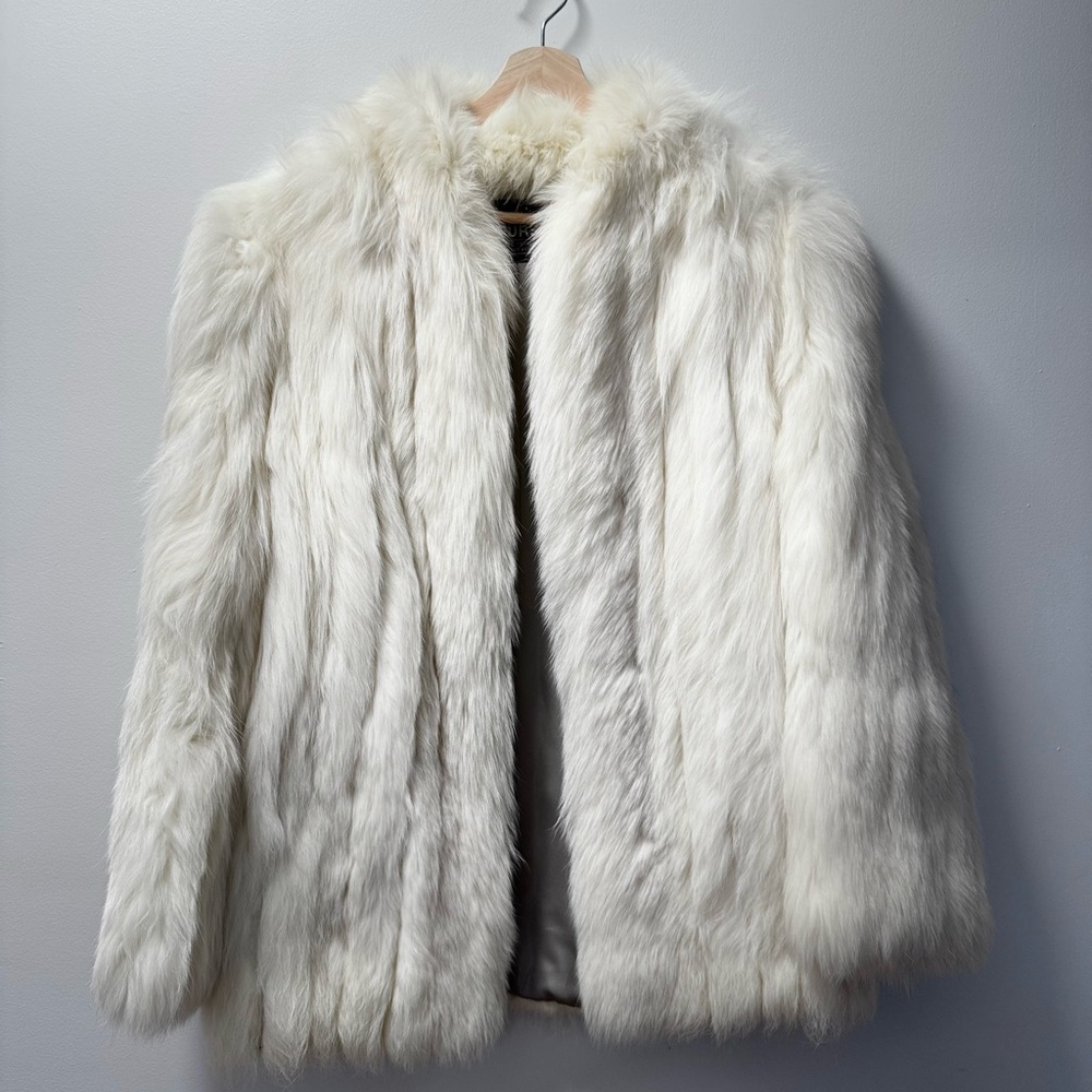 Rabbit Fur Vintage Coat